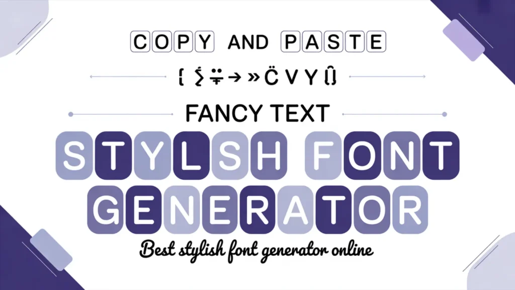 Stylish Font Generator
